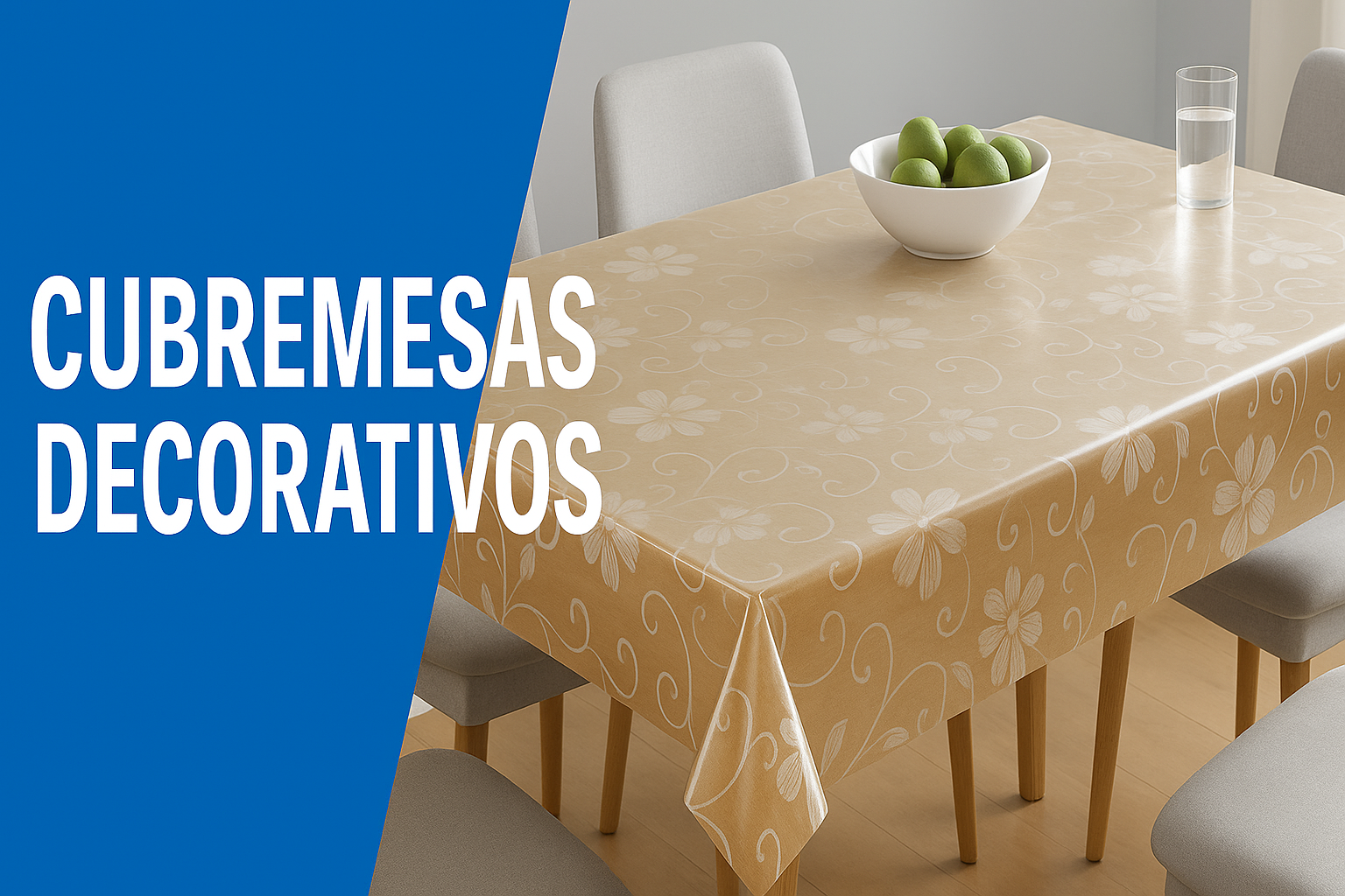 Cubremesas decorativos