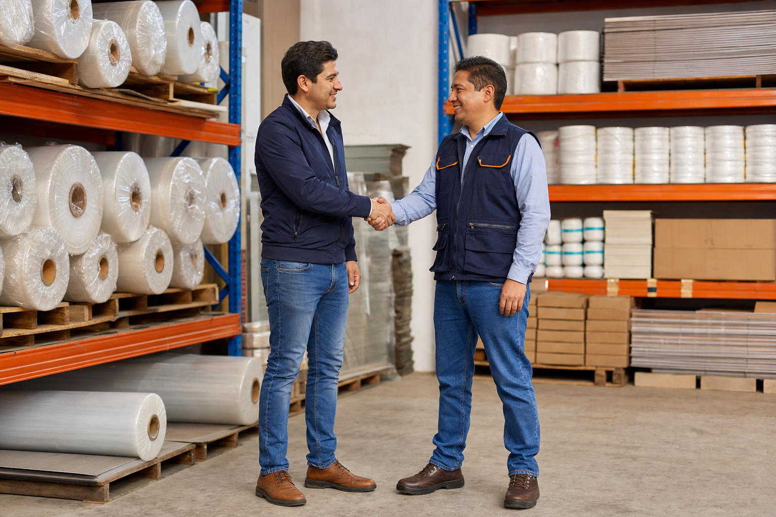 Relación comercial cercana en un almacén PABSA